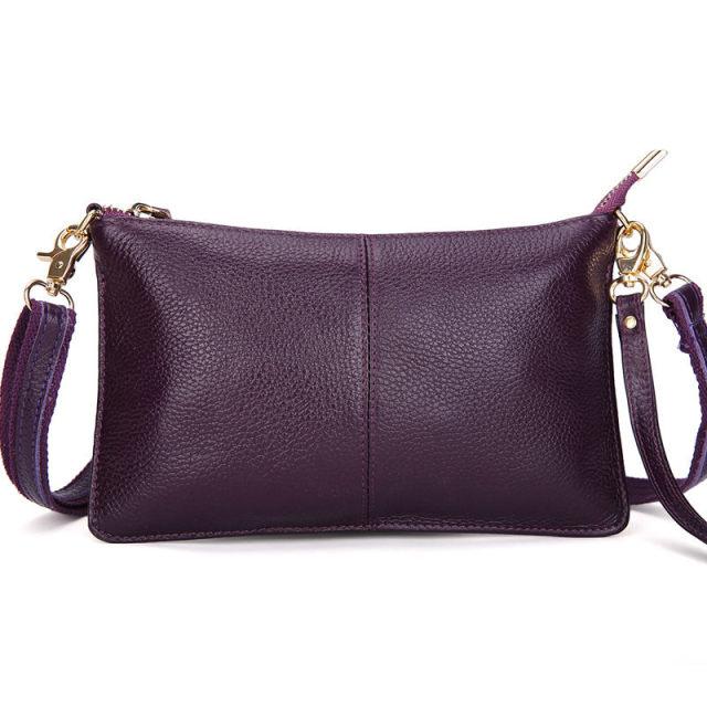 Small Leather Clutch Handbag - More than a backpack