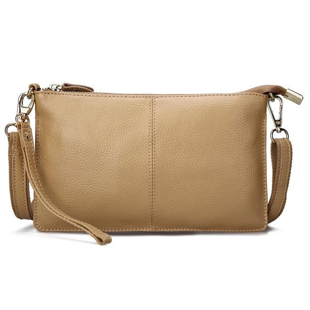 Small Leather Clutch Handbag - More than a backpack