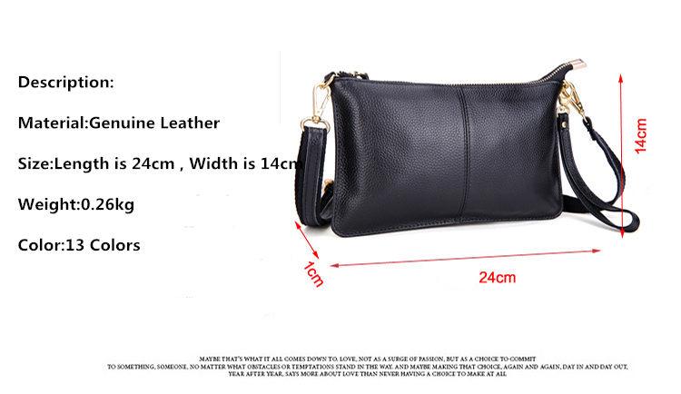 Small Leather Clutch Handbag - More than a backpack
