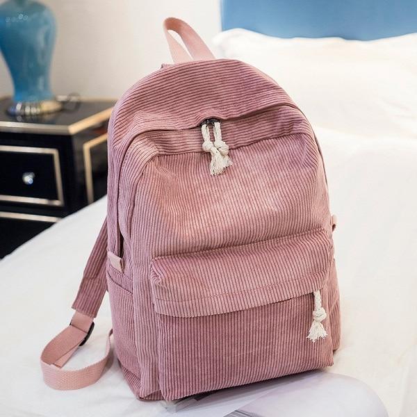'The Corduroy' - Striped Corduroy Backpack - More than a backpack