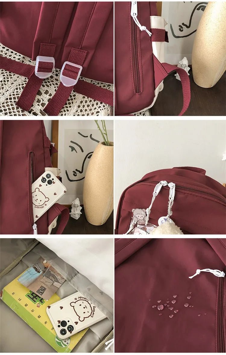 Japanese Style Waterproof School Backpack - More than a backpack