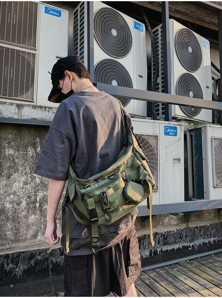 Korean Crossbody Messenger Bag — More than a backpack