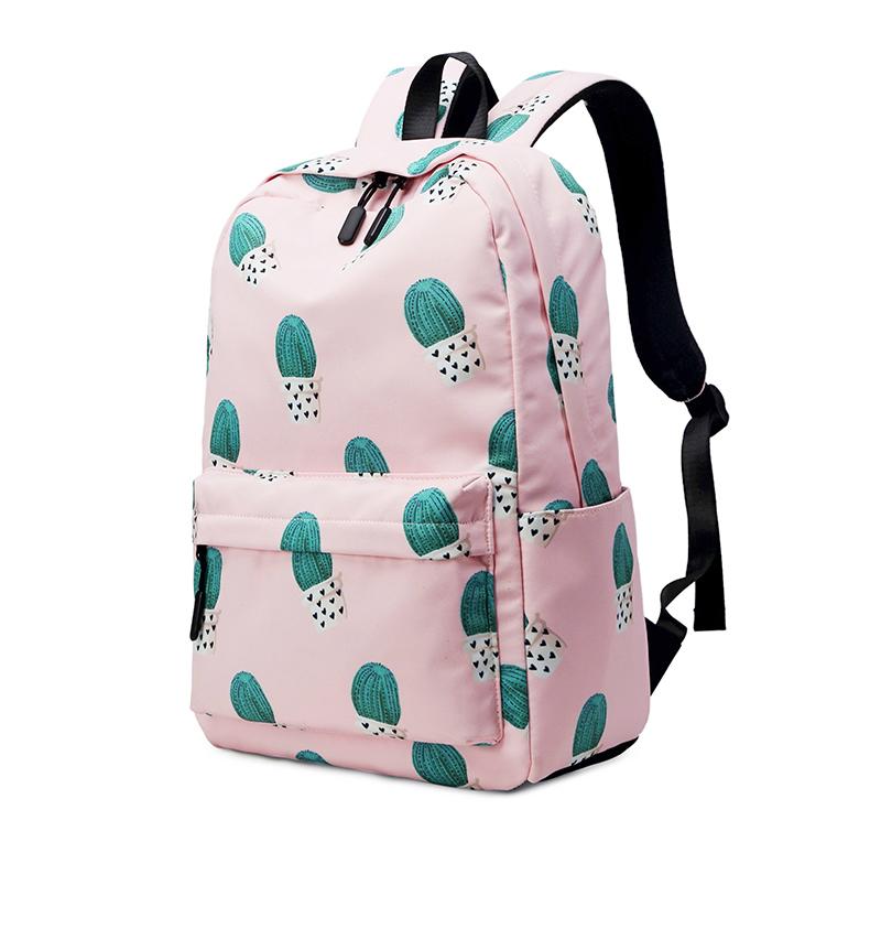 Cute shop cactus backpack