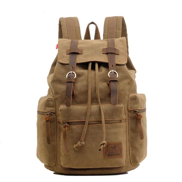 Vintage Canvas Backpack - More than a backpack